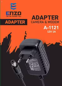 آداپتور مودم ENZO 12V 1A A1121