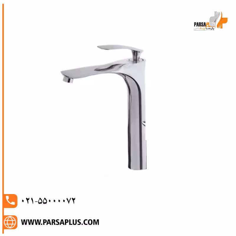 شیر روشویی پایه بلند البرز روز مدل کلودی