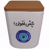 بانکه سرامیکی با طرح چشم و نظر