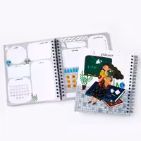 پلنر روزانه آبرنگ طرح معلم (abrang)