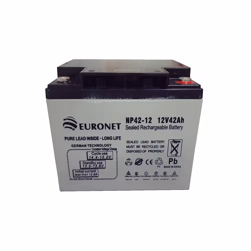 باتری یو پی اس 12 ولت 42 آمپر ساعت یورونت