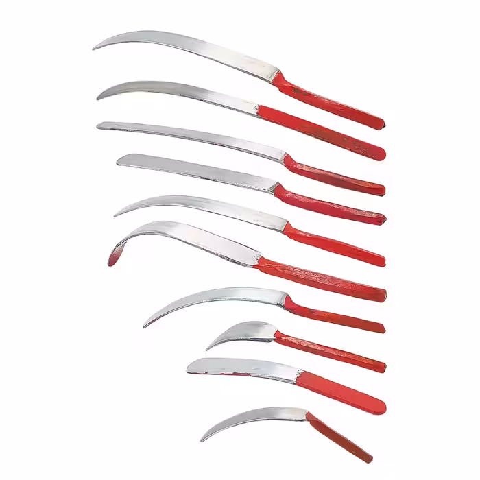 یراق فنری 10 عددی سه سانتی متری صافکاری پشت قرمز مدل YRQ-170