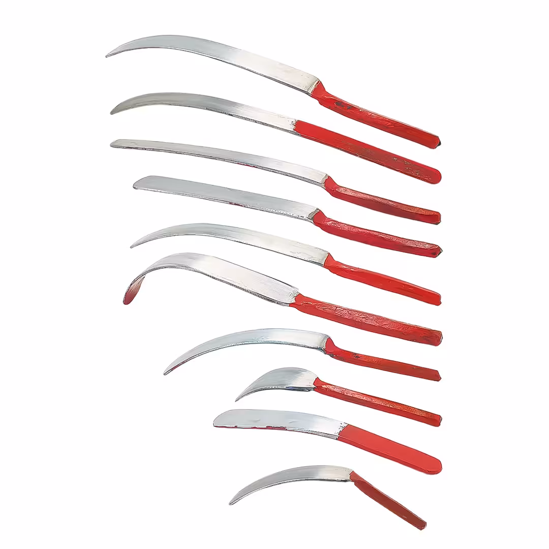 یراق فنری 10 عددی سه سانتی متری صافکاری پشت قرمز مدل YRQ-170