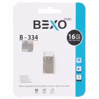 فلش مموری بکسو مدل B-334 USB2.0 ظرفیت 16 گیگابایت