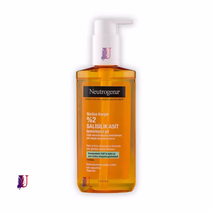 ژل شستشوی صورت نیتروژنا Neutrogena ضد جوش با سالیسیلیک اسید حجم 200 میل