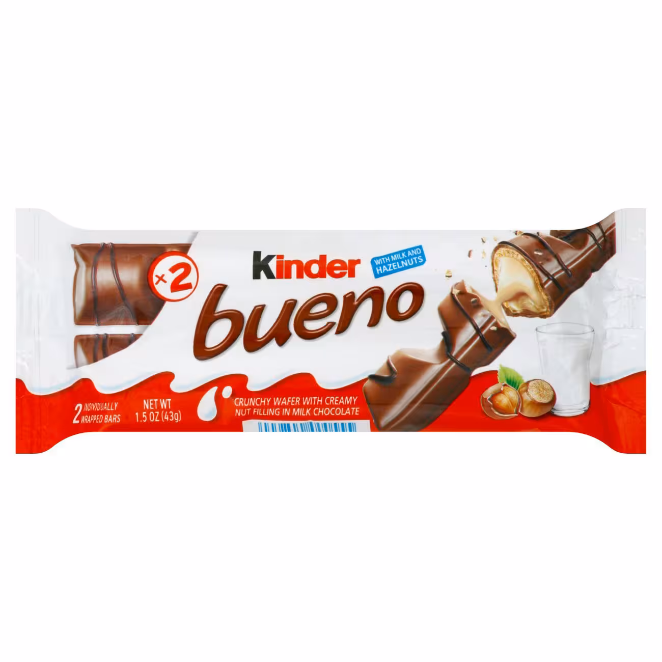 شکلات کیندر بوینو 43 گرم | Kinder Bueno