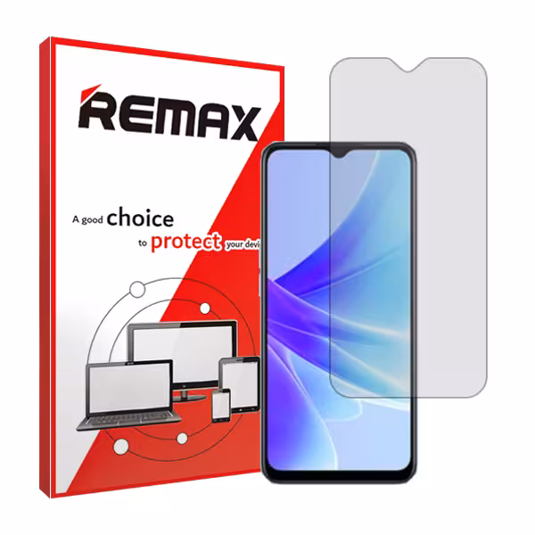 گلس اوپو A58 مدل هیدروژلی شفاف برند ریمکس کد S