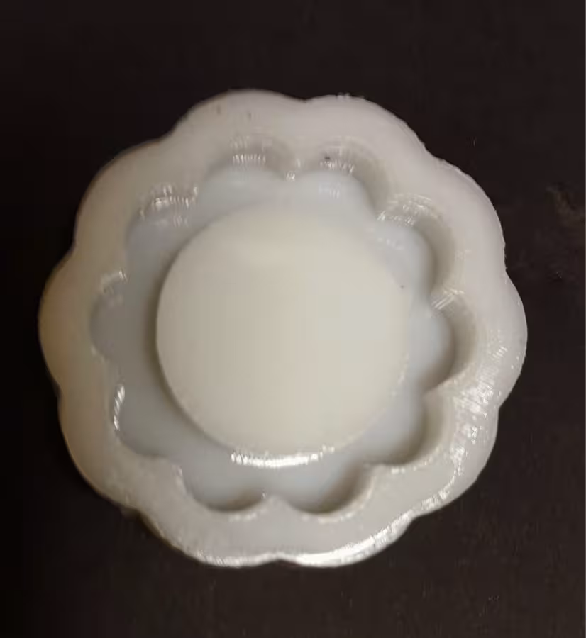 قالب سیلیکونی اکواریوم طرح  گل