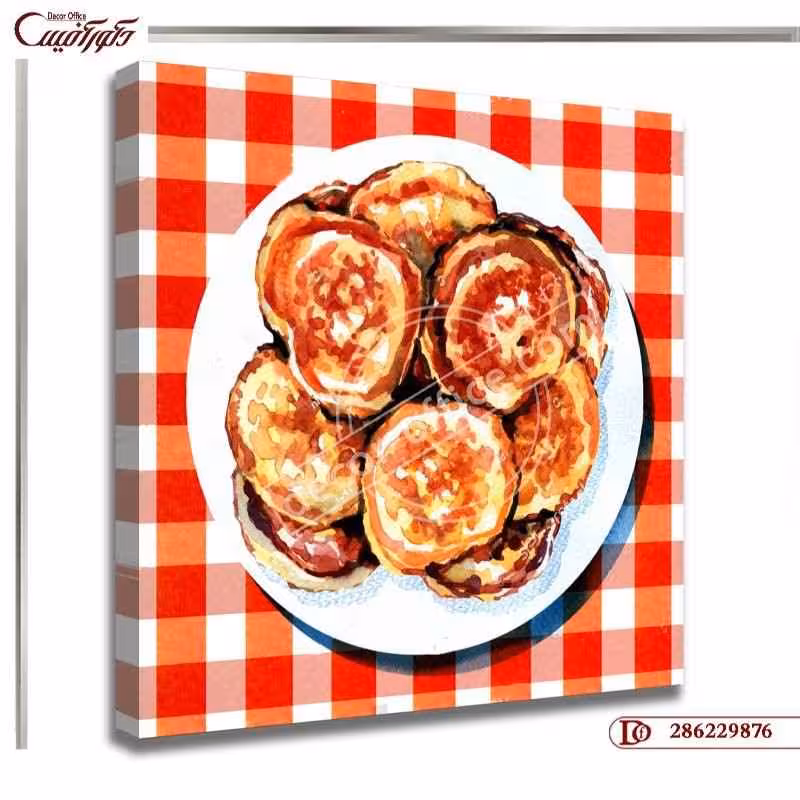 تابلو دیواری فست فود S9876