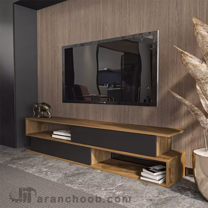 میز تی وی چوبی