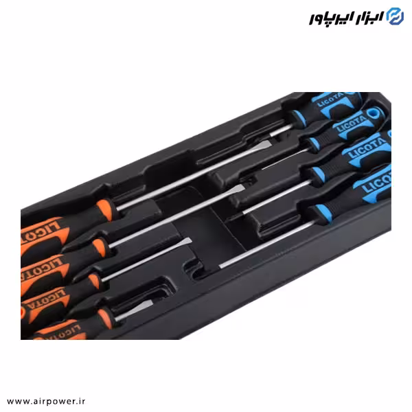 ست پیچ گوشتی لیکوتا تایوان 8 عددی مدل ACK-384014