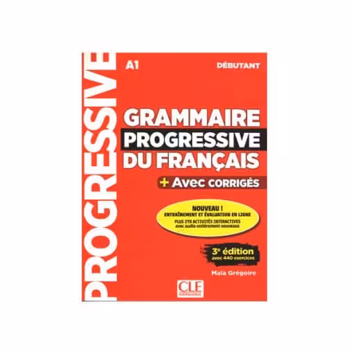 کتاب Grammaire Progressive du Francais 3e edition A1