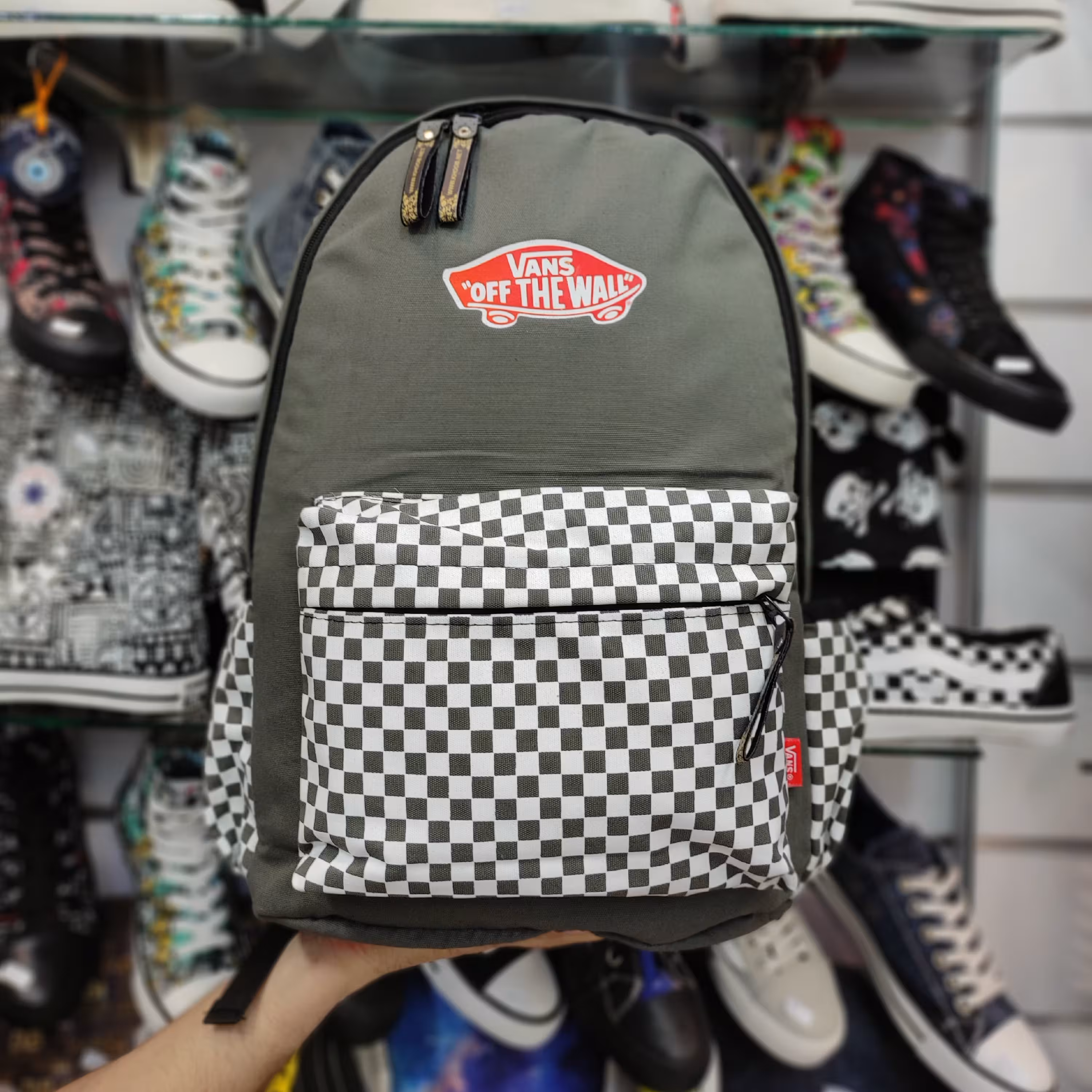 کوله ونس شطرنجی یشمی 