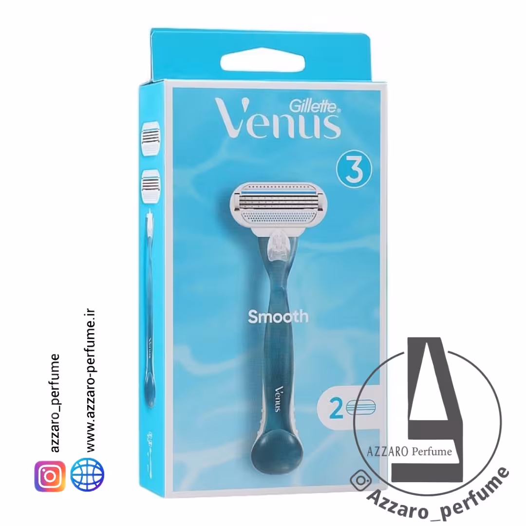 خودتراش 3 تیغ ژیلت مدل Venus به همراه تیغ یدک (اورجینال)