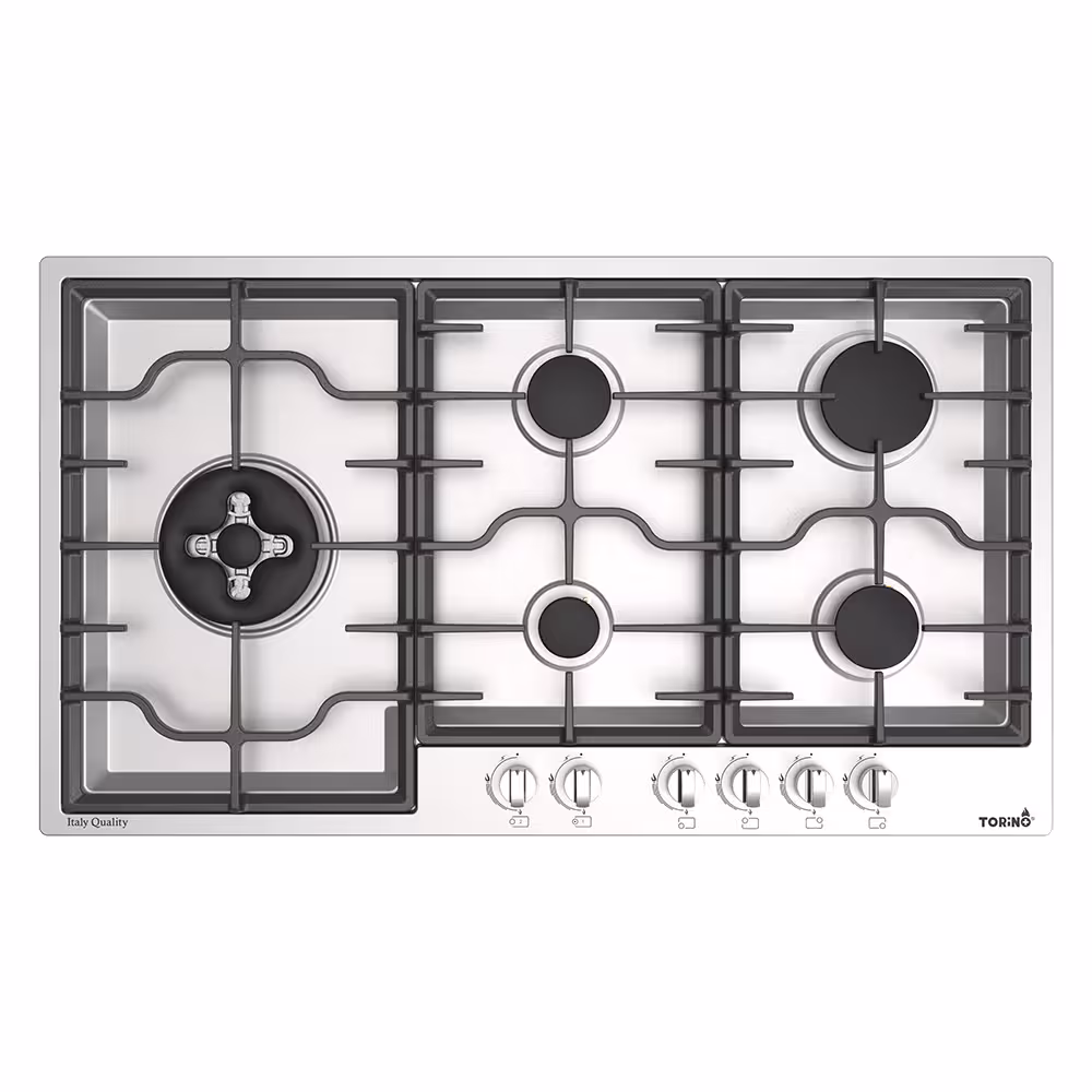 اجاق گاز صفحه ای استیل تورینو پلاس مدل TS-514