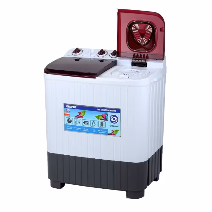 لباسشویی دوقلو 9 کیلویی جیپاس مدل 18042