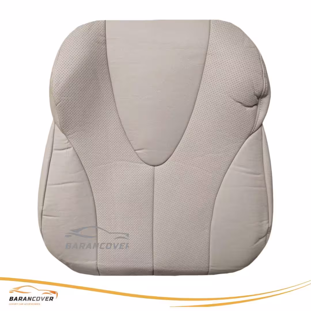 روکش صندلی تویوتا اریون 2007_2012 چرم رنگ کرم