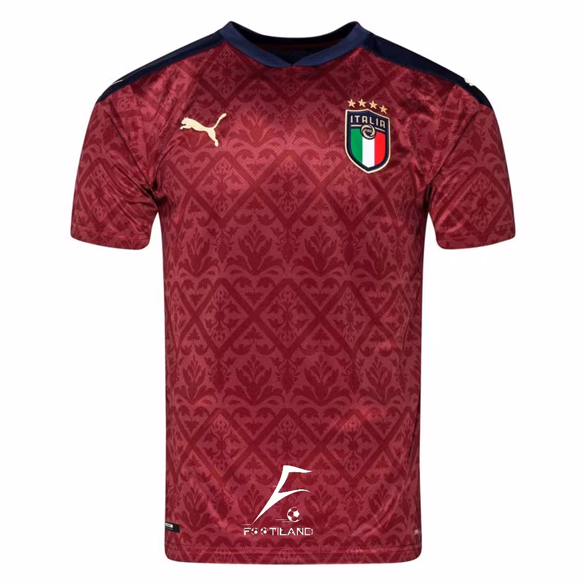 لباس دروازه بانی ایتالیا 2021 شرابی