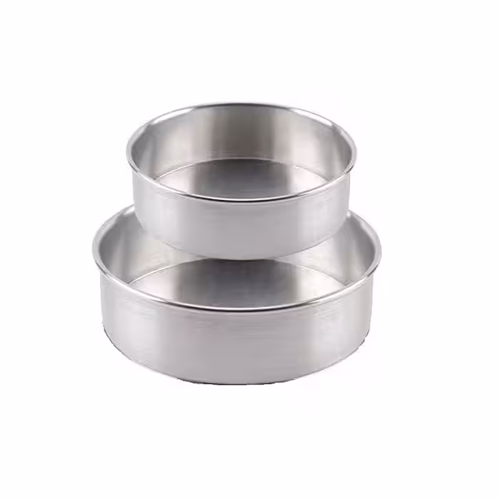 قالب کیک موج مدل گرد لبه بلند سایز 20 و 25 مجموعه 2 عددی

