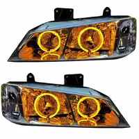 خرید چراغ جلو اسپرت پژو پارس مدرن مدل 3D-BMW انبه ای داخل فابریک بدون موتور دو عددی | اتوموبی