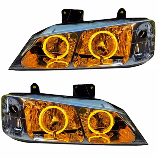 خرید چراغ جلو اسپرت پژو پارس مدرن مدل 3D-BMW انبه ای داخل فابریک بدون موتور دو عددی | اتوموبی