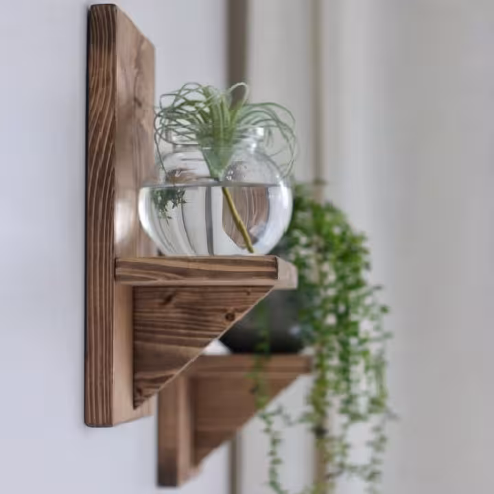 طبقه دیواری مدل Macrame | کالا مکس