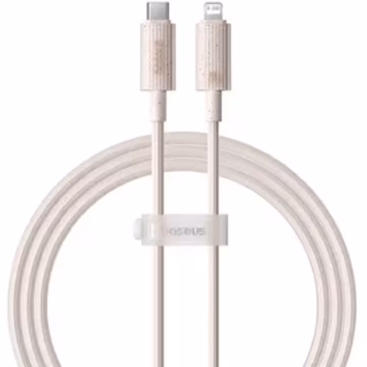 کابل باسئوس تبدیل USB-C به لایتنینگ مدل Habitat Series 20W طول 2 متر