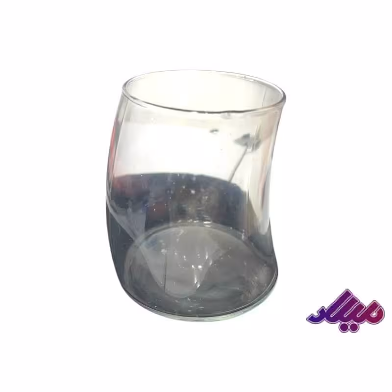 شیشه لیوان آیلین ساده قطر 7 ارتفاع 10 سانت