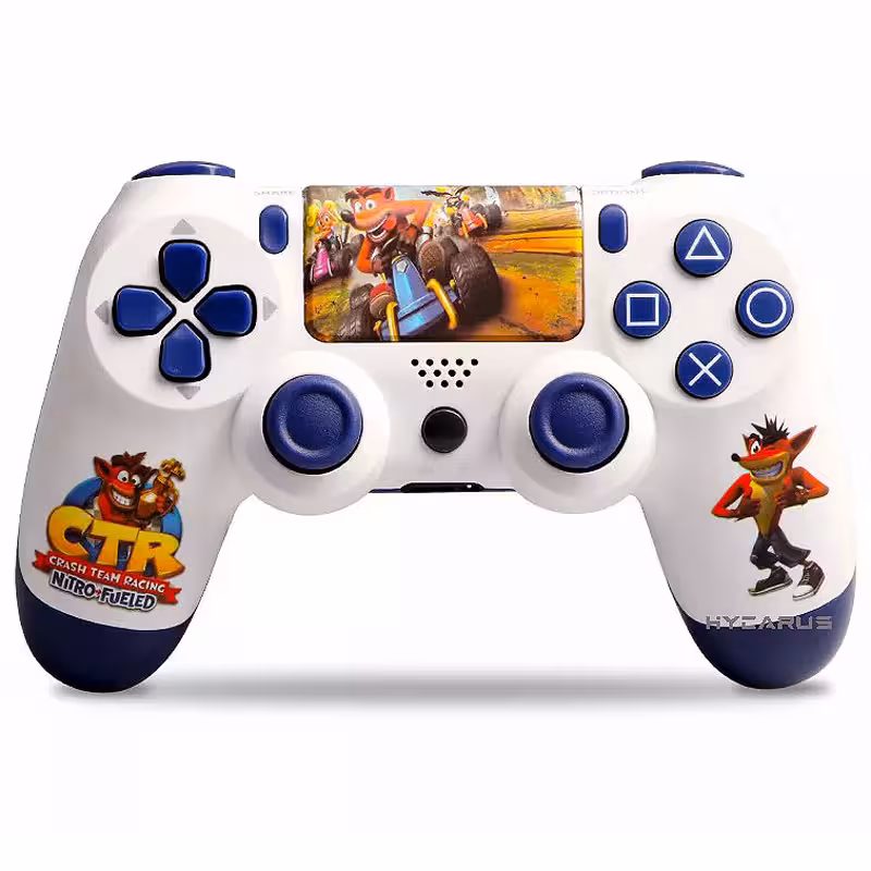 دسته PS4 طرح Crash Bandicoot برد اصلی
