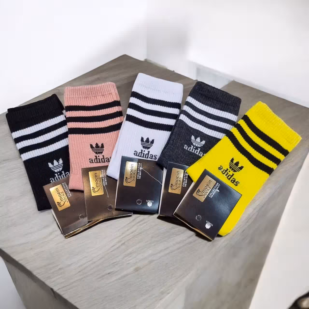 جوراب ساقدار کش انگلیسی آدیداس ده جفتی