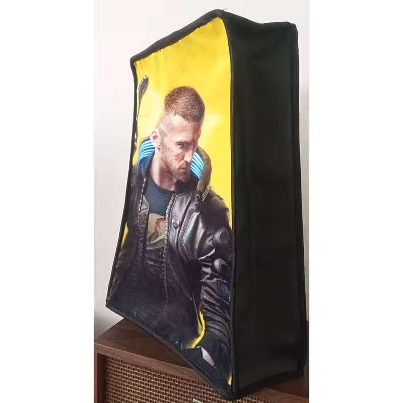 کاور ضد گرد و غبار پلی استیشن 5 فت طرح سایبر پانک  DustProof PS5 CYBER PUNK 