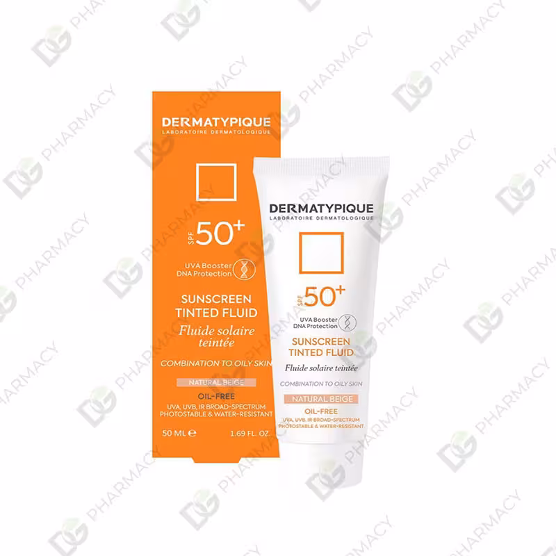 ضد آفتاب رنگی فلویید SPF50 ( نچرال بژ ) درماتیپیک دیجی فارماسی