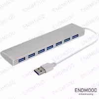 هاب 7 پورت USB 3.0 کی نت مدل K-HUAMH127