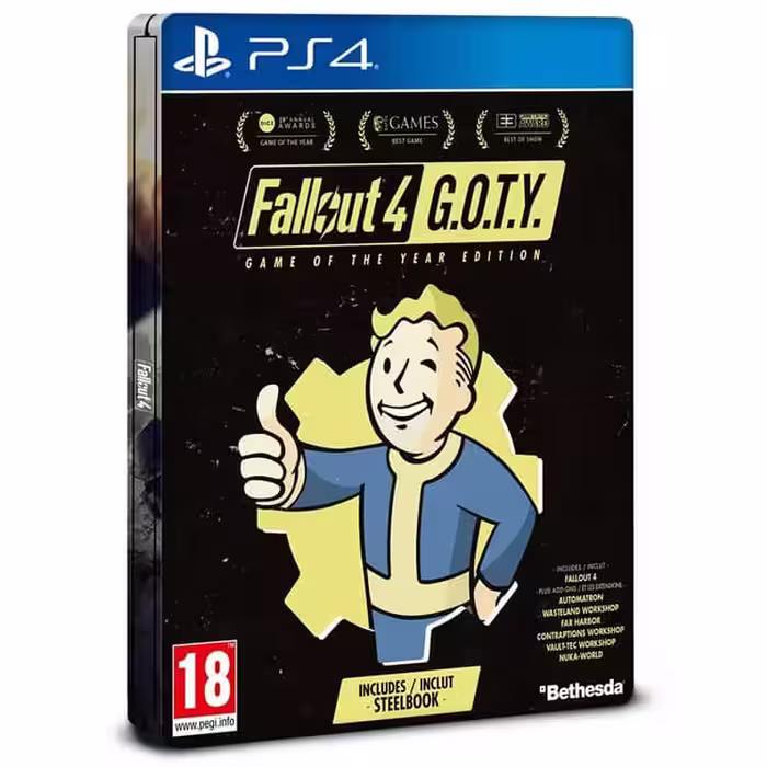 Fallout 4 Game of The Year Steelbook – PS4