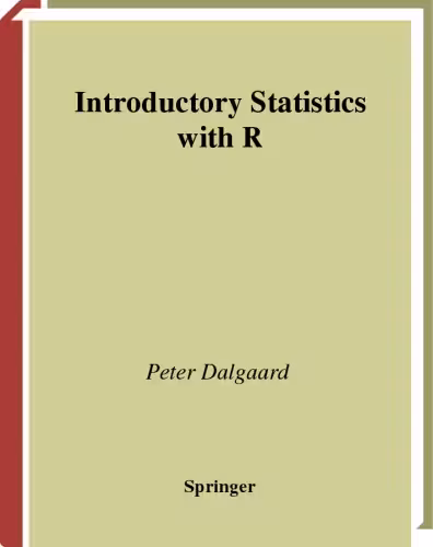 خرید و دانلود نسخه کامل کتاب Introductory Statistics with R