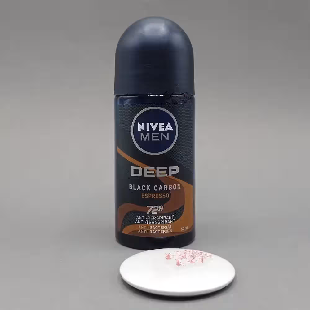 مام رول ضد تعریق مردانه نیوآ مدل 50ml Deep Black Carbon Espresso