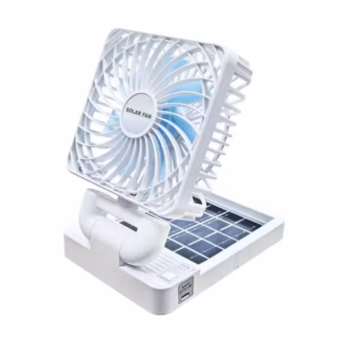 پنکه سولار شارژی خورشیدی مدل 666 | چاوه