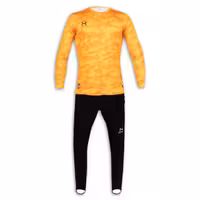 پیراهن و شلوار دروازه بانی هومد 2023 (زرد)