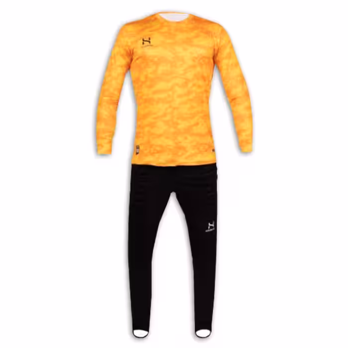 پیراهن و شلوار دروازه بانی هومد 2023 (زرد)