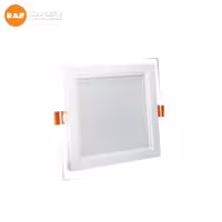 پنل ال ای دی 9 وات پارس شعاع توس مدل گلاریس مربعی