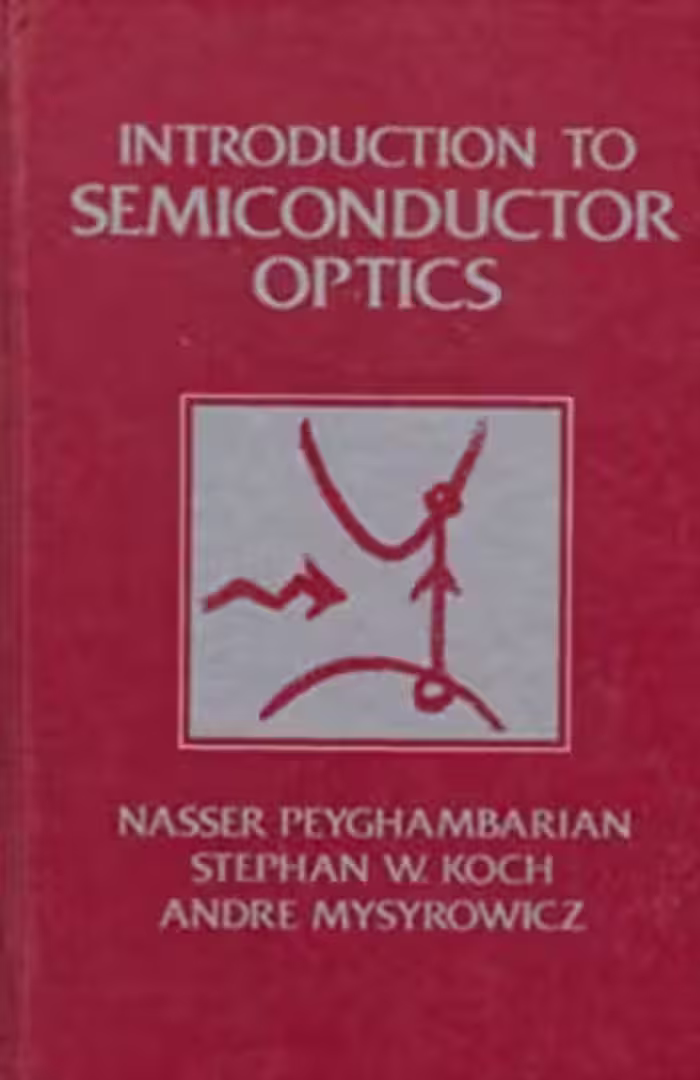 خرید و دانلود نسخه کامل کتاب Introduction to Semiconductor Optics