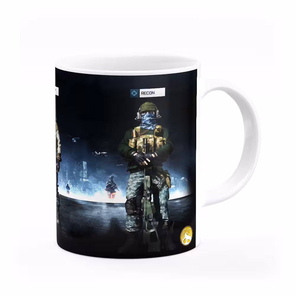 ماگ طرح Battlefield مدل MG6960
