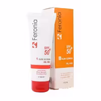 کرم ضد آفتاب رنگی فرونیا بدون چربی (اویل فری) مناسب پوست چرب FERONIA OIL FREE SPF 50 50 ML