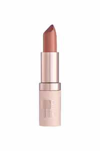 رژ لب جامد مات گلدن رز مدل Nude Look کد 02
