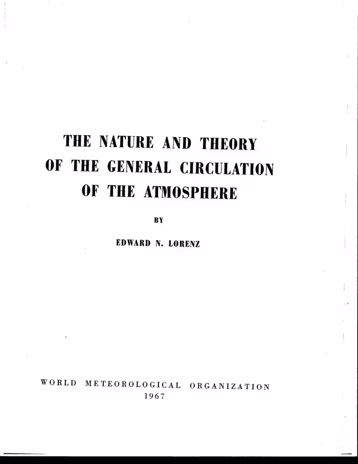 خرید و دانلود نسخه کامل کتاب The nature and theory of the general circulation of the atmosphere
