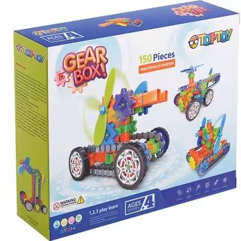 بازی گیربکس (چرخ دنده) 150 قطعه