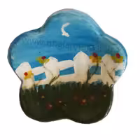 جاقلمی سرامیکی 5 پر گلبرگ کوچک (5par-vanda)