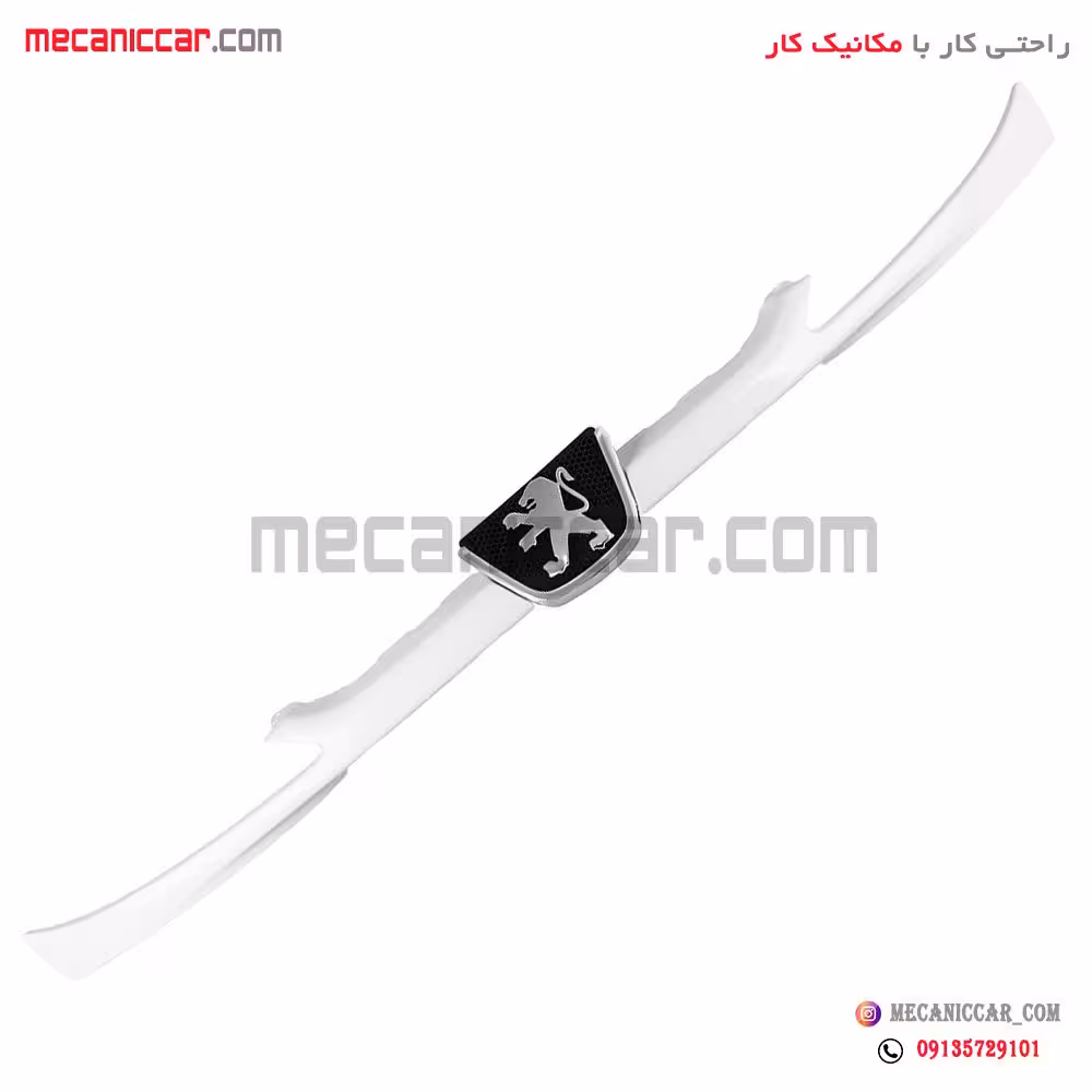 جلو پنجره پژو 206 – ابرویی (چپ و راست) با ارم اصلی شرکتی