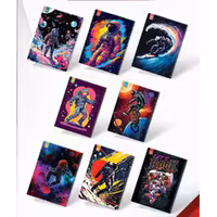 دفتر100برگ سیمی مجلد کلاسیک عرش کد200