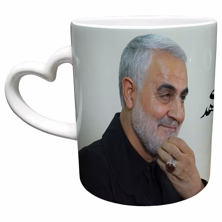 خرید ماگ-لیوان  دسته ساده  سردار سلیمانی کد 21
